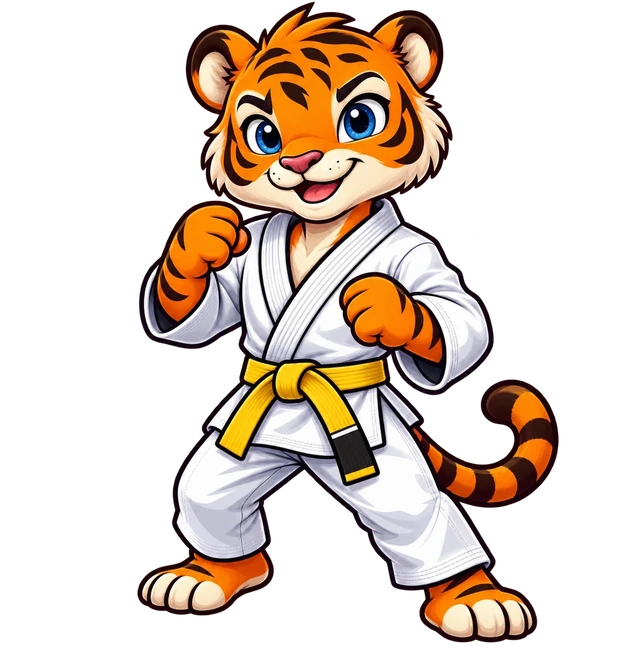 Tigre da faixa amarela