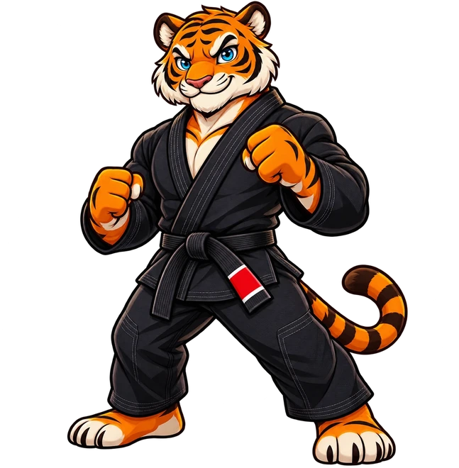 Tigre da faixa preta